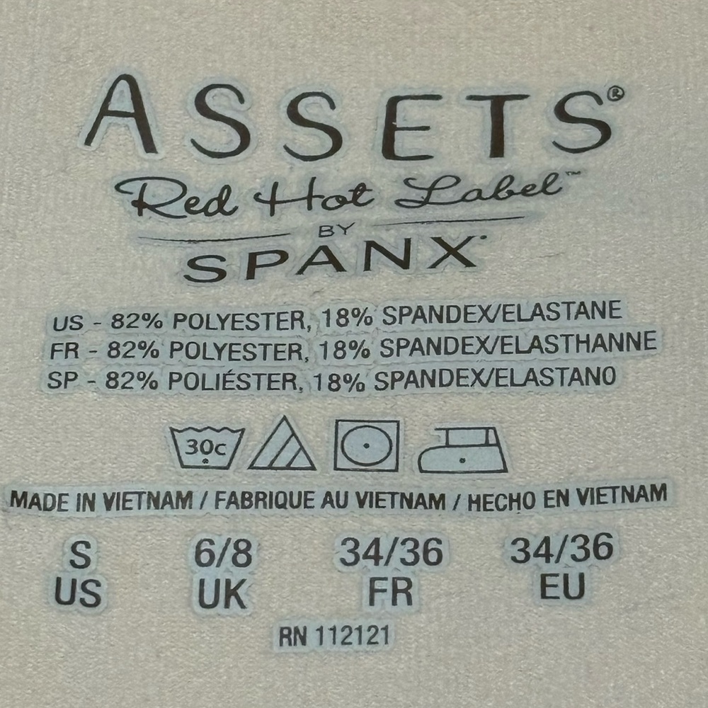 SPANX Assets Red Hot Label Shapewear Slip Dress Black - Picture 2 of 3